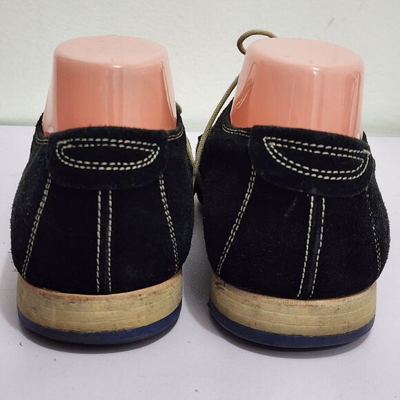Romolo Remo Brogue Toe Cap Suede Leather Lace up Loafer Black Mens EUR41 main image 11